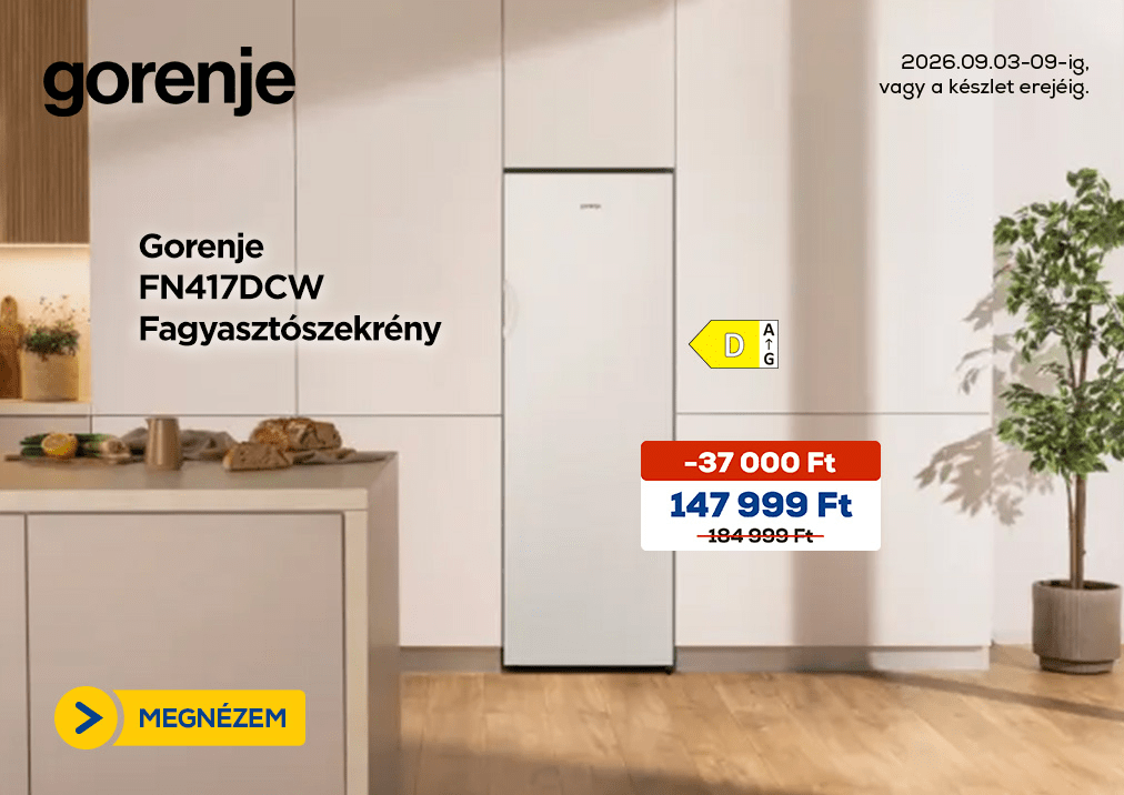 Gorenje FN417DCW Fagyasztószekrény