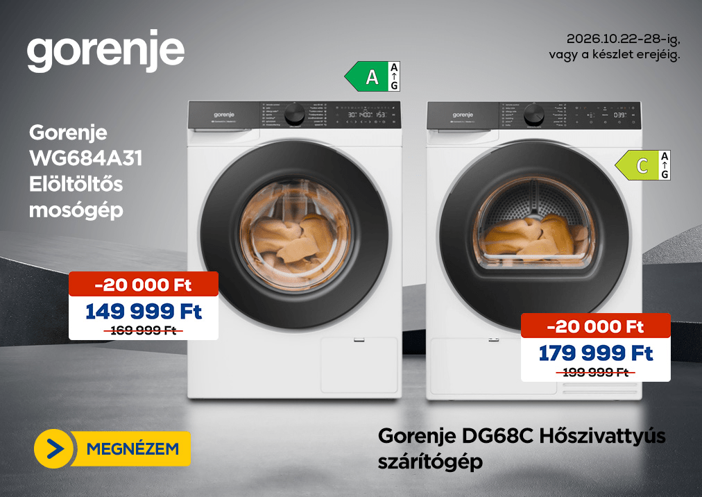 Gorenje DG68C Hőszivattyús szárítógép