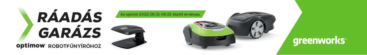 Greenworks robotfűnyírók