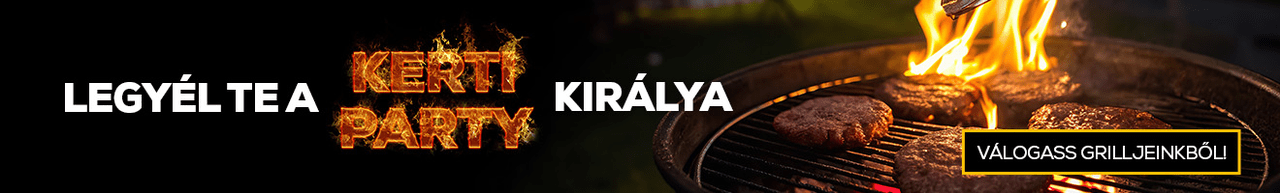 Legyél te a kerti partyk királya – válogass grilljeinkből!