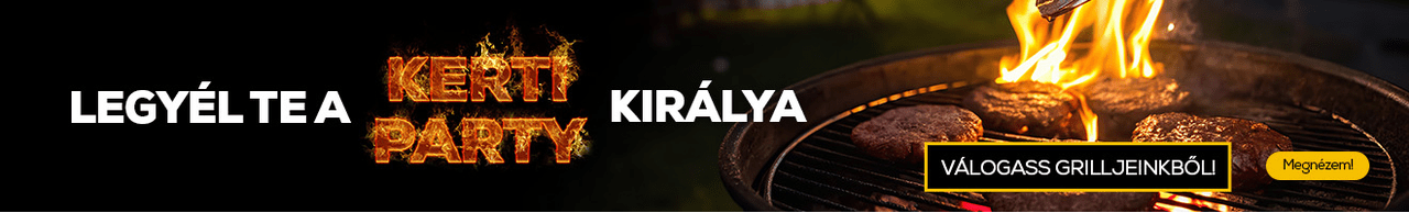 Legyél te a kerti partyk királya – válogass grilljeinkből!