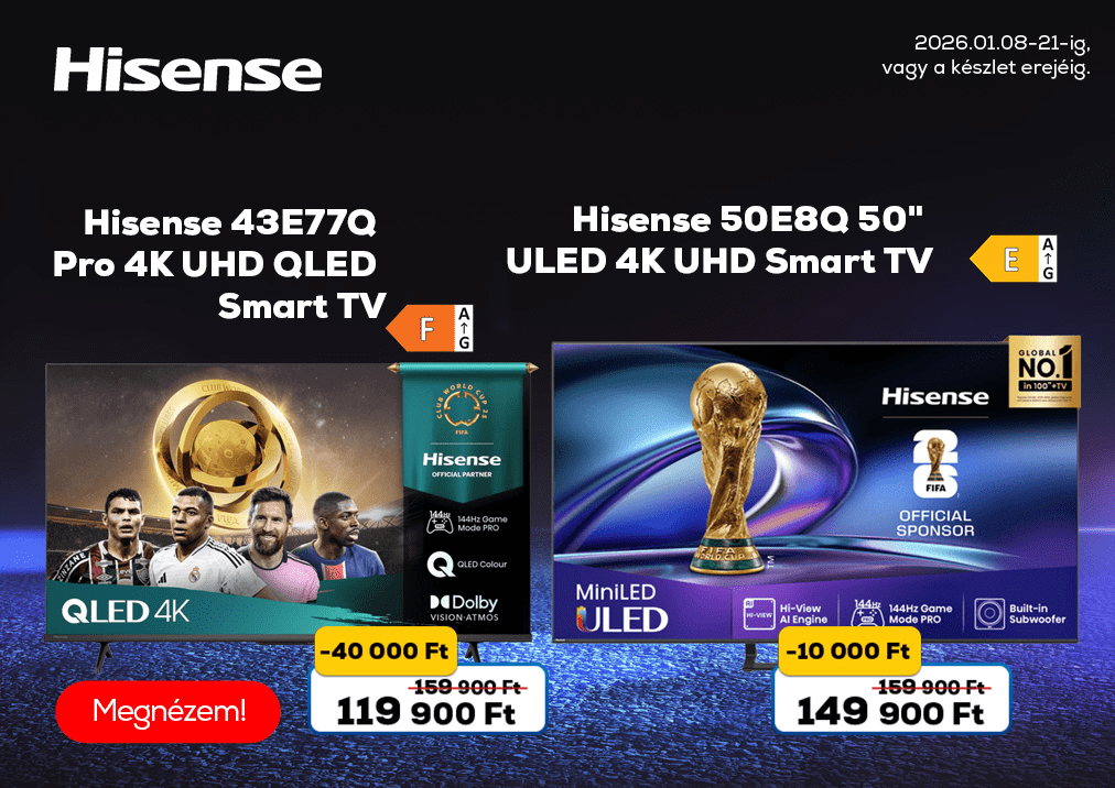Hisense 43E77Q Pro 4K UHD QLED Smart TV