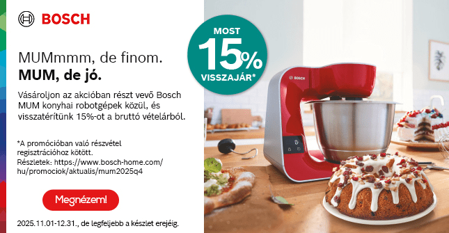 Bosch MUM konyhai robotgépek