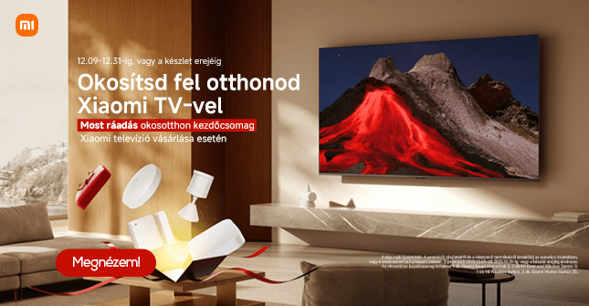 Xiaomi televíziók ráadással