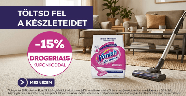 Töltsd fel a készleteidet