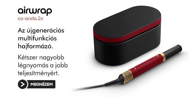 Az újgenerációs multifunkciós hajformázó. Kétszer nagyobb légnyomás a jobb teljesítményért.