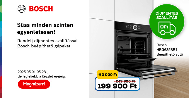 Bosch beépíthető termékek