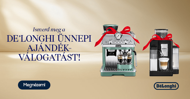 Ismerd meg a De'Longhi ünnepi ajándékválogatást!