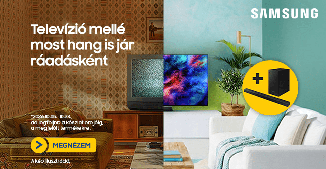Televízió mellé most hang is jár ráadásként