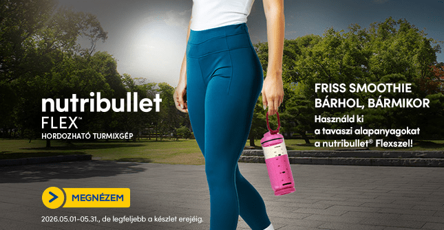 Nutribullet flex hordozható turmixgép