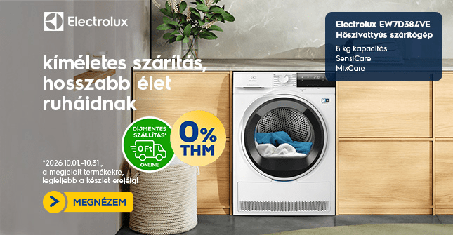 Electrolux mosógépek és szárítógépek