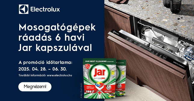Electrolux mosogatógépek ráadással