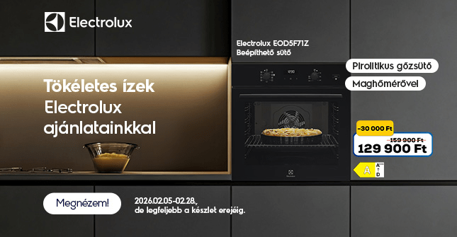 Tökéletes ízek Electrolux ajánlatainkkal