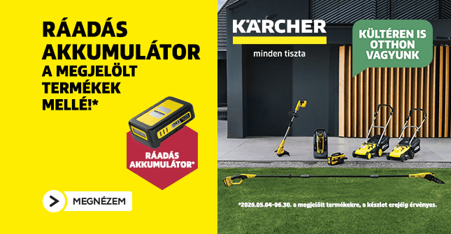 Kärcher ráadás akkumulátor