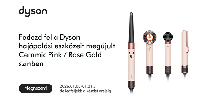 Fedezd fel a Dyson hajápolási eszközeit megújult Ceramic Pink / Rose Gold színben.