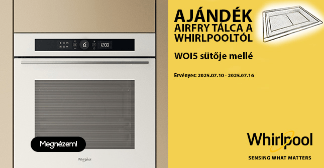 Whirlpool sütők ráadással