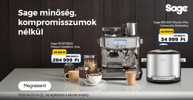 Sage minőség, kompromisszumok nélkül