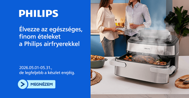 Élvezze az egészséges, finom ételeket a Philips airfryerekkel.