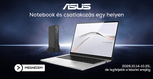 Notebook és csatlakozás egy helyen