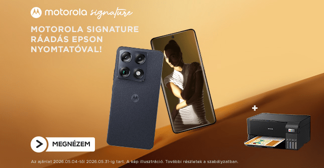 Motorola Signature ráadás EPSON nyomtatóval