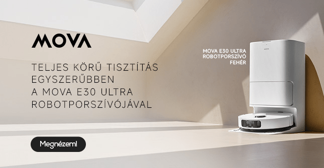 Teljes körű tisztítás egyszerűbben a Mova porszívóival