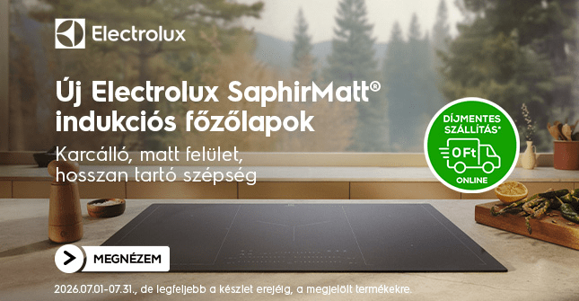 Tökéletes ízek Electrolux ajánlatainkkal. Ez ennyi!