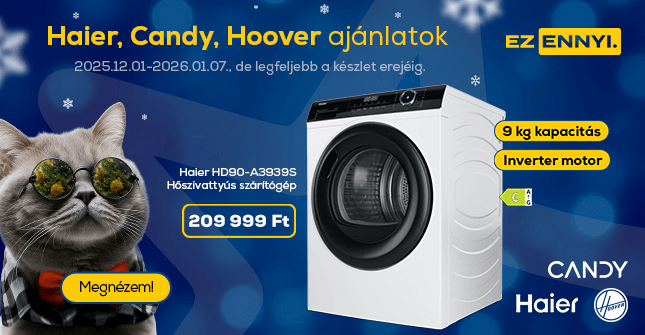 Haier, Candy, Hoover ajánlatok
