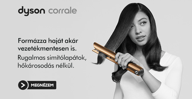 Formázza haját akár vezetékmentesen is.