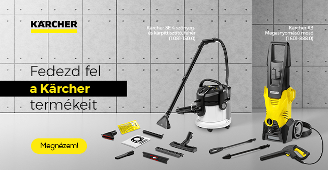 Fedezd fel a Kärcher termékeit