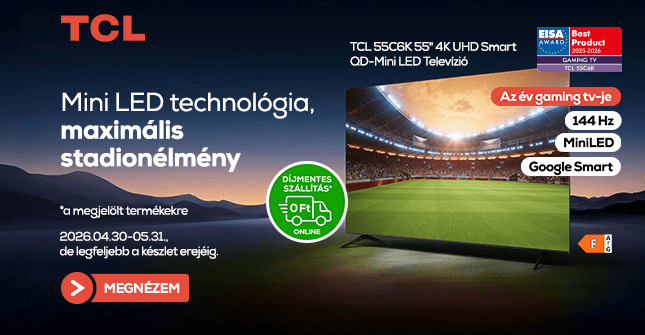 Mini LED technológia, maximális stadionélmény. Ez ennyi!