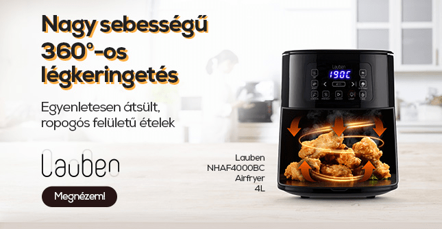 Lauben - Nagy sebességű 360°-os légkeringetés