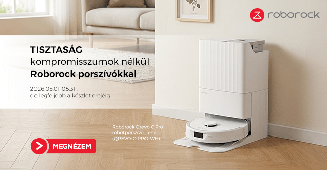 Tisztaság kompromisszumok nélkül Roborock porszívókkal
