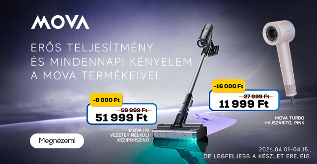 Erős teljesítmény és mindennapi kényelem a MOVA termékeivel