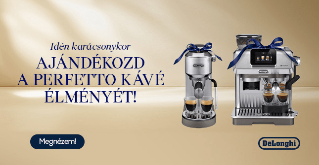 Idén karácsonykor ajándékozd a perfetto kávé élményét!