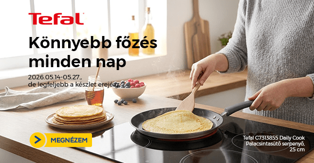 Könnyebb főzés minden nap.