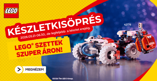 Készletkisöprés! LEGO® szettek most szuper áron!