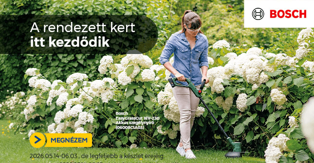 A rendezett kert itt kezdődik.