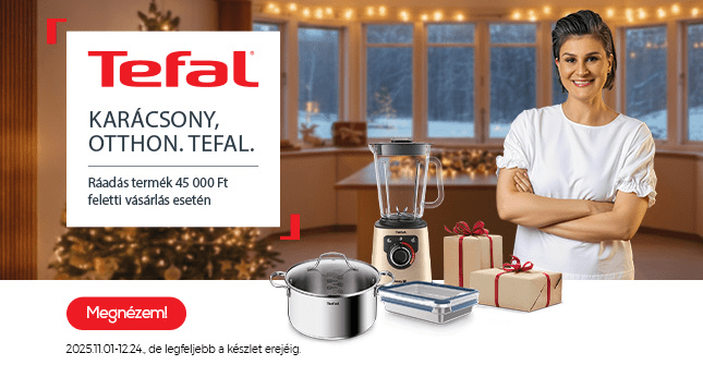 Ünnepeld a karácsonyt a Tefal-lal!