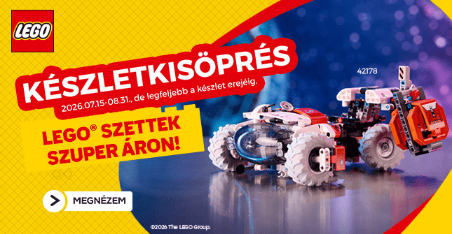 Készletkisöprés! LEGO® szettek most szuper áron!