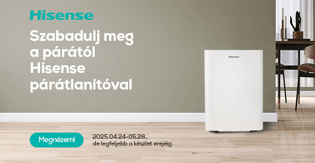 Szabadulj meg a párától Hisense párátlanítóval