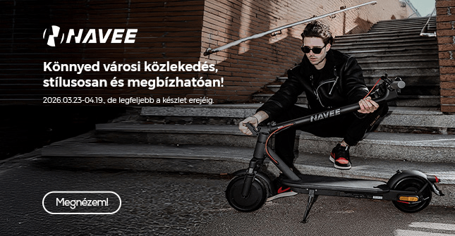 Könnyed városi közlekedés, stílusosan és megbízhatóan!