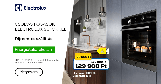 Csodás fogások Electrolux sütőkkel