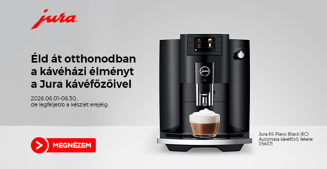 Éld át otthonodban a kávézási élményt a Jura kávéfőzőivel. Ez ennyi!