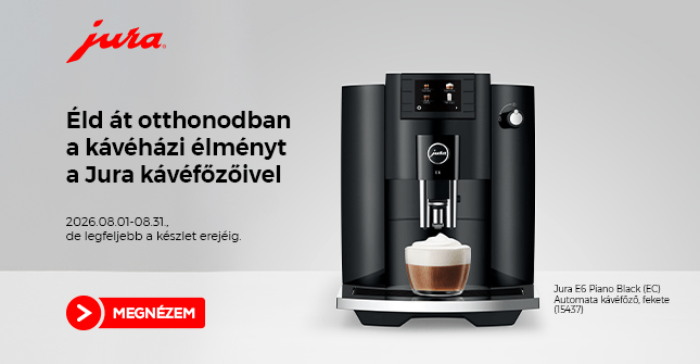Éld át otthonodban a kávézási élményt a Jura kávéfőzőivel. Ez ennyi!