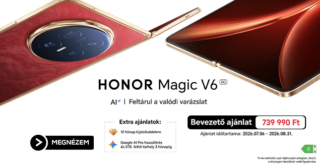 Honor Magic V6 bevezető ajánlat