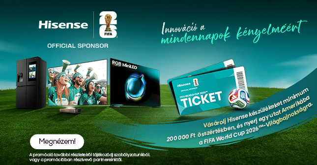Nyerj világbajnoki futballélményt a Hisense-szel!