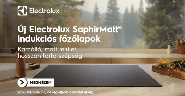Tökéletes ízek Electrolux ajánlatainkkal. Ez ennyi!