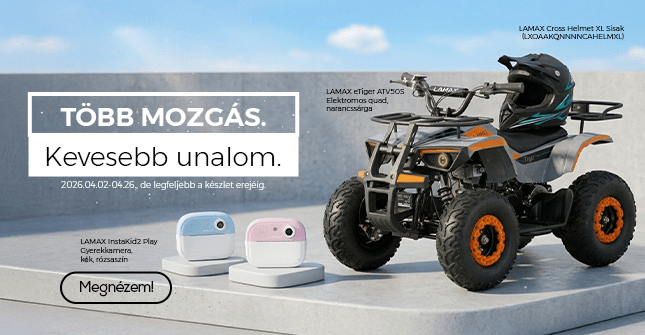 Több mozgás. Kevesebb unalom.