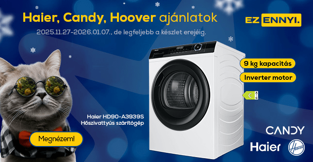Haier, Candy, Hoover ajánlatok