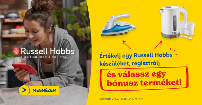 Russell Hobbs étékelj kampány